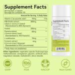 OxyEnergy Silymarin Milk Thistle 300mg Extract with Vitamin C, Inositol & Pueraria, Liver Detox & Repair Support, Antioxidant Support,90 Capsules, Pack of 3