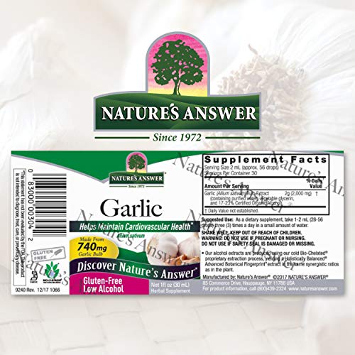 Garlic Extract 1 FL Oz  by Nature's Answer
