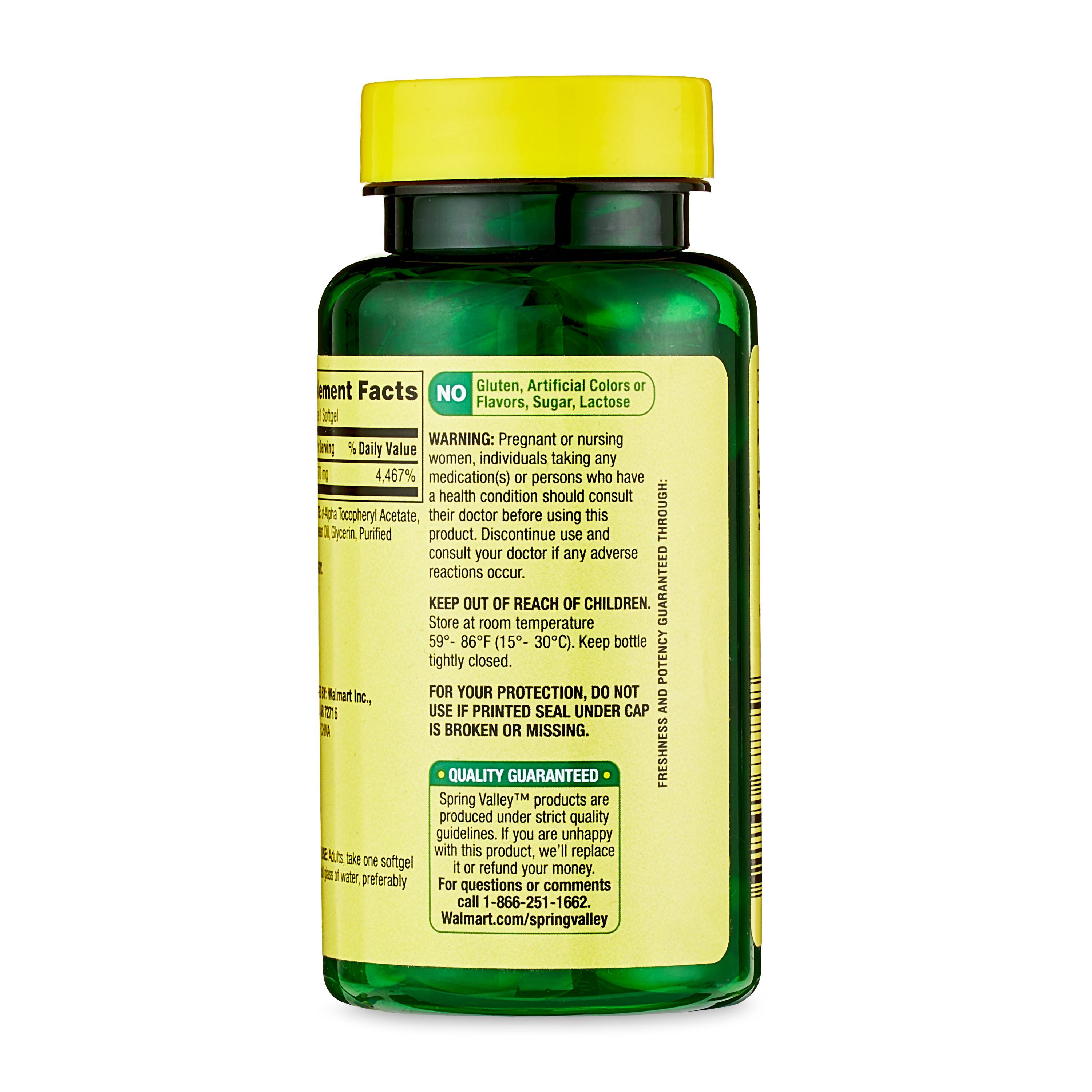 Extra Strength Vitamin E Supplement, 60ct