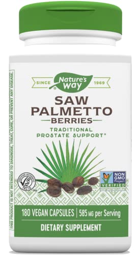 Saw Palmetto Berry Capsules - 180 ct