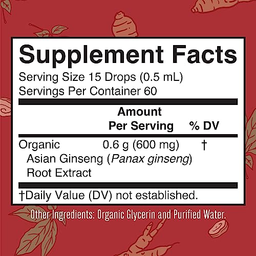 Asian Ginseng Supplement for Vitality and Focus