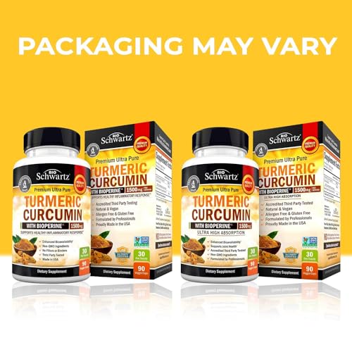 Turmeric Curcumin BioPerine 1500mg Highest Potency Premium  EXP 08/2024