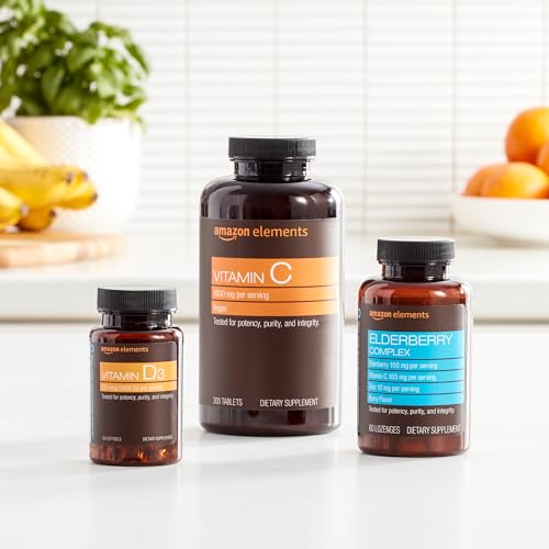 Amazon Elements Vitamin C 1000mg, 300 Tablets