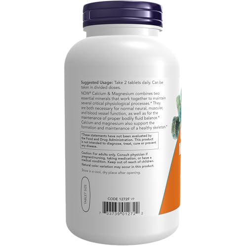 High Potency Calcium & Magnesium Tablets for Bone Health