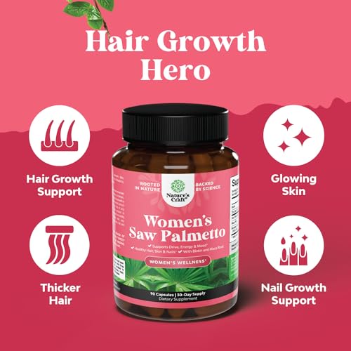 Saw Palmetto Supplement for Hair & Prostate