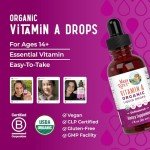 MaryRuth's Organic Vitamin A Drops | Immune & Eye Health