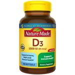 Nature Made Vitamin D3 1000 IU - 180 Softgels