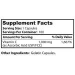 Dr. Clark Vitamin C 1000mg - Gluten Free Immunity Support