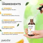 PURA D'OR 20% Vitamin C Serum - 4 Oz