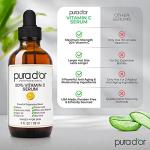 PURA D'OR 20% Vitamin C Serum - 4 Oz