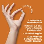 Garden of Life Iron Supplement - 30 Vegan Capsules
