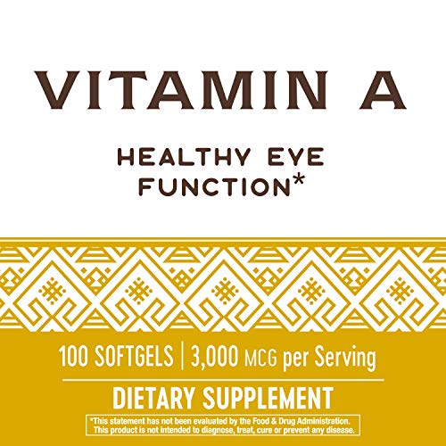 Natures Way Natures Way Vitamin A, 100 ea