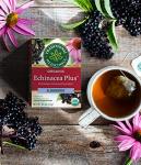 Organic Echinacea Plus Elderberry Tea Bags - 16 Count