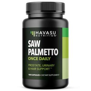 Saw Palmetto Men’s Prostate Health Supplement - 100 Capsules