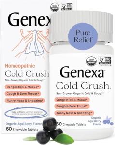 Genexa Cold Crush Acai Berry Vitamins, 60 Count