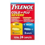 Tylenol Cold & Flu Severe Day/Night Caplets 24ct
