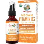 MaryRuth Organics Vitamin D USDA Organic | VIT D3 Liquid | Sugar Free | Liquid VIT D Spray Immune Support for Adults & Kids | Bone Health| Vegan | Gluten Free | Non-GMO | 30 Servings