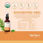 MaryRuth Organics Vitamin D USDA Organic | VIT D3 Liquid | Sugar Free | Liquid VIT D Spray Immune Support for Adults & Kids | Bone Health| Vegan | Gluten Free | Non-GMO | 30 Servings