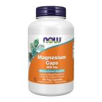 NOW Foods Supplements, Magnesium 400 mg, Enzyme Function*, Nervous System Support*, 180 Veg Capsules