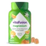 vitafusion Magnesium Gummy Supplement, Bring calm to your vitamin routine, Tropical Citrus Flavor, 60 Gummies