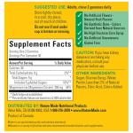 Nature Made High Absorption Magnesium Citrate 200 mg per serving, Magnesium Supplement for Muscle, Nerve, Bone and Heart Support, 60 Magnesium Gummies, 30 Day Supply