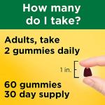 Nature Made Iron 18 mg per serving with Vitamin C, Dietary Supplement for Red Blood Cell Support, 60 Gummies, 30 Day Supply