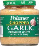 Polaner Premium White Chopped Garlic, 10 Ounce