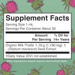 MaryRuth Organics Milk Thistle Seed Liquid Extract, 1 FZ