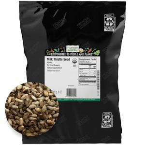 Frontier Co-op Organic Whole Milk Thistle Seed 1lb