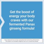 Life Extension Ginseng Energy Boost, Energy Support, Healthy Stress Management, Gluten-Free, Non-GMO, Vegetarian, 30 Capsules