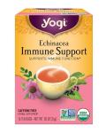 Yogi Echinacea Immune Support Organic Tea, Caffeine-Free, Vegan Friendly, Kosher, USDA Certified Organic, Non-GMO, 16 Tea Bags