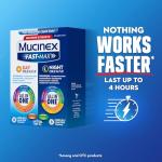 Mucinex Fast-Max Liquid Gels for Day/Night Cold and Flu, 24 Count