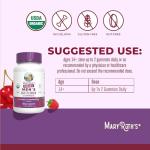 MaryRuth Organics Mens Vitamin Gummy | USDA | Vegan | Daily Multivitamins for Immune Support | Non-GMO | Gluten Free | 60 Count