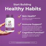 MaryRuth Organics Mens Vitamin Gummy | USDA | Vegan | Daily Multivitamins for Immune Support | Non-GMO | Gluten Free | 60 Count