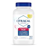 Citracal Maximum Plus, 650 mg Calcium Citrate, easily absorbed and highly soluble with 25 mcg (1000 IU) Vitamin D3, Bone Health Support, Calcium Supplement for Ages 12+, 180 Count