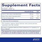 Pure Encapsulations OptiFerin-C - for Red Blood Cells & Energy - Iron Absorption Support - Energy Supplement* - Vitamin C Enriched - Gluten Free & Non-GMO - 60 Capsules