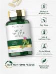 Carlyle Milk Thistle Supplement | 4375mg | 120 Capsules | High Potency Extract | Vegetarian, Non-GMO, Gluten Free