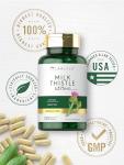 Carlyle Milk Thistle Supplement | 4375mg | 120 Capsules | High Potency Extract | Vegetarian, Non-GMO, Gluten Free
