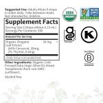 Garden of Life Organics Oil of Oregano Seasonal Drops 1fl oz (30 mL) Liquid, Concentrated Plant Based Immune Support - Alcohol-Free, Organic, Non-GMO, Vegan & Gluten Free Herbal Supplements