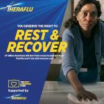 TheraFlu Nighttime Severe Cold Relief Honey Lemon Flavor Powder - 6 Ct