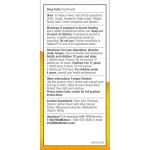 MediNatura ReBoost Zinc +10 MAX Cold & Flu Symptom Relief Fast-Acting, Non-Drowsy Natural Soothing Homeopathic Helps Relieve Whole Body Discomfort, Cough, Fatigue, Congestion - Lemon - 60 Tablets