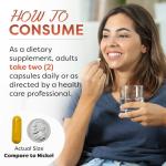 Best Naturals Turmeric Curcumin 1500mg/Serving with Bioperine - 180 Veggie Capsules