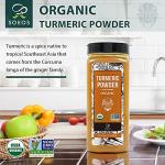 Soeos Organic Turmeric Powder 10oz (284g), Non-GMO Verified, USDA Organic, Natural Curcumin, Lab Tested for Purity, Sealed Package To Keep Turmeric Fresh