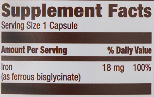 Iron Supplement for Red Blood Cell Production - 195 Capsules
