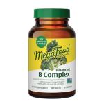 MegaFood Balanced B Complex - B Complex Vitamin Supplement, 8 B Vitamins Including Vitamin B6, Vitamin B12, Folate, Biotin & More, Supports Cellular Energy Production, Vegan, Gluten Free - 90 Tablets