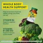 MegaFood Balanced B Complex - B Complex Vitamin Supplement, 8 B Vitamins Including Vitamin B6, Vitamin B12, Folate, Biotin & More, Supports Cellular Energy Production, Vegan, Gluten Free - 90 Tablets