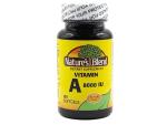 Nature's Blend Vitamin A 8000 IU - 100 Softgels - Supports Eye Health, Immune Function for Vision Support