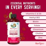 Multivitamin for Women, Men & Kids by MaryRuth's | Liquid Morning Multivitamin | Vitamin A C D E B6 B12 Biotin Zinc | Beauty | Vegan | Non-GMO | Gluten Free | 15 Servings