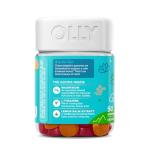 OLLY Kids Chillax Gummy, For a Calm and Relaxed Mood*, Magnesium, L-Theanine, Lemon Balm Extract, Chewable Supplement, Sherbet Flavored, 25 Day Supply - 50 Count (Packaging May Vary)