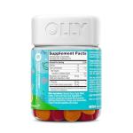 OLLY Kids Chillax Gummy, For a Calm and Relaxed Mood*, Magnesium, L-Theanine, Lemon Balm Extract, Chewable Supplement, Sherbet Flavored, 25 Day Supply - 50 Count (Packaging May Vary)